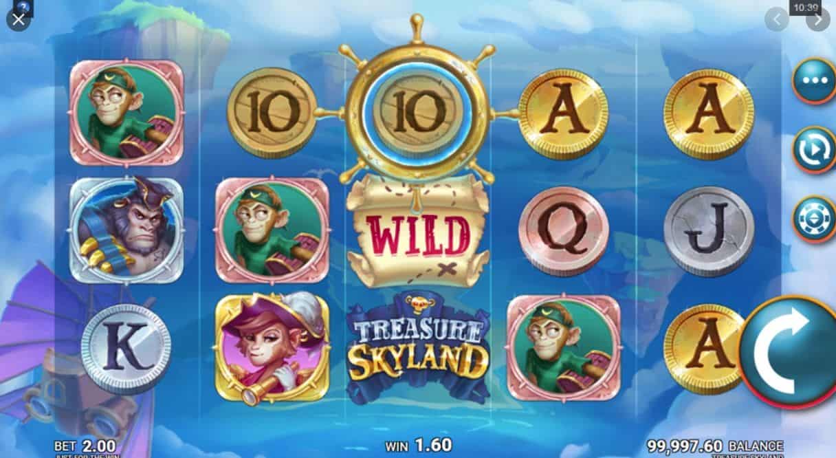 Невероятные выигрыши с игровым автоматом «Treasure Skyland» на портале казино Эльдорадо